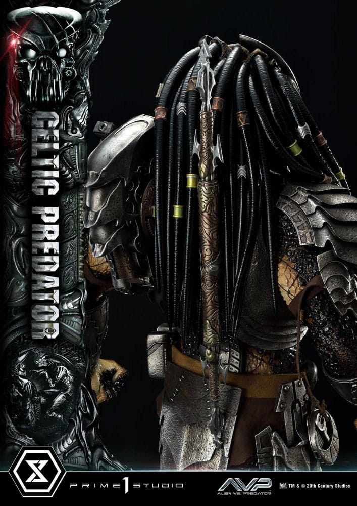 The Alien vs. Predator Museum Masterline Series Statue 1/3 Celtic Predator 95 cm 4580708048963