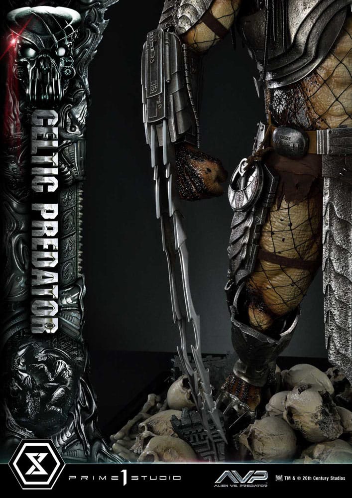 The Alien vs. Predator Museum Masterline Series Statue 1/3 Celtic Predator 95 cm 4580708048963