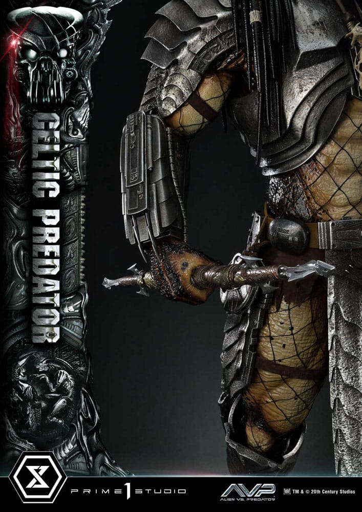 The Alien vs. Predator Museum Masterline Series Statue 1/3 Celtic Predator 95 cm 4580708048963