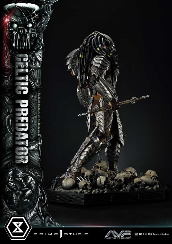 The Alien vs. Predator Museum Masterline Series Statue 1/3 Celtic Predator Bonus Ver. 95 cm 4580708048970