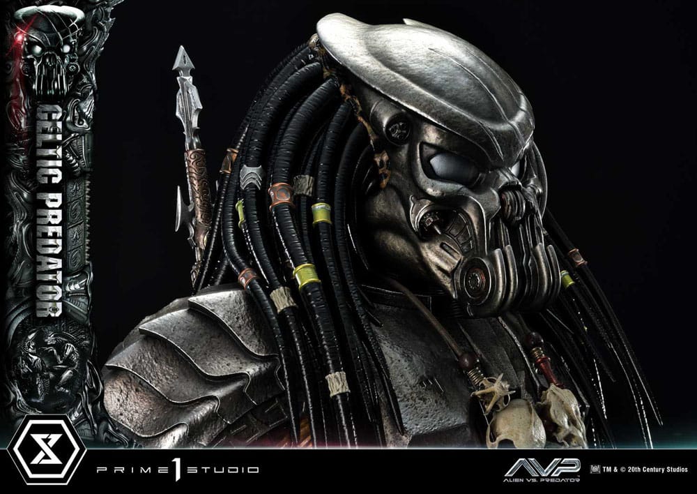 The Alien vs. Predator Museum Masterline Series Statue 1/3 Celtic Predator Bonus Ver. 95 cm 4580708048970