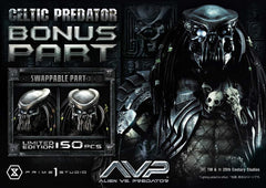 The Alien vs. Predator Museum Masterline Series Statue 1/3 Celtic Predator Bonus Ver. 95 cm 4580708048970