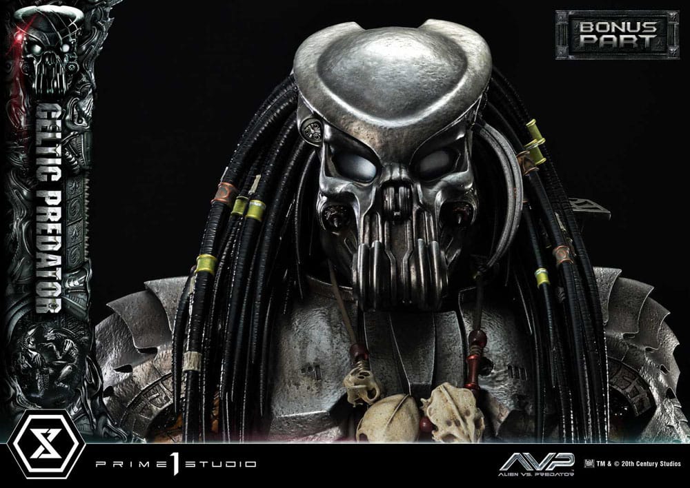 The Alien vs. Predator Museum Masterline Series Statue 1/3 Celtic Predator Bonus Ver. 95 cm 4580708048970