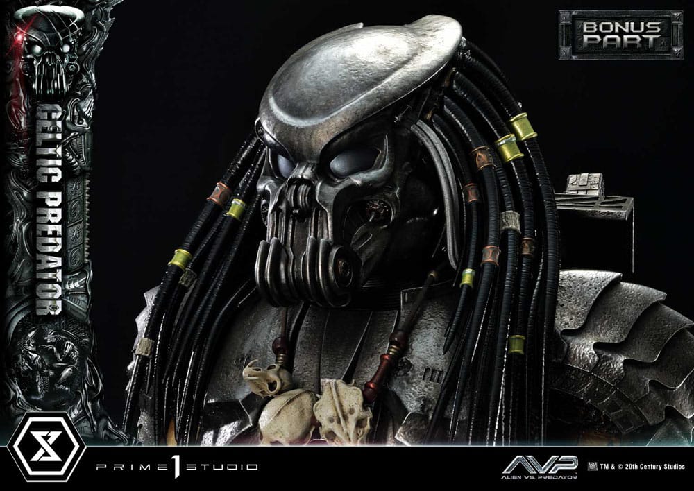 The Alien vs. Predator Museum Masterline Series Statue 1/3 Celtic Predator Bonus Ver. 95 cm 4580708048970