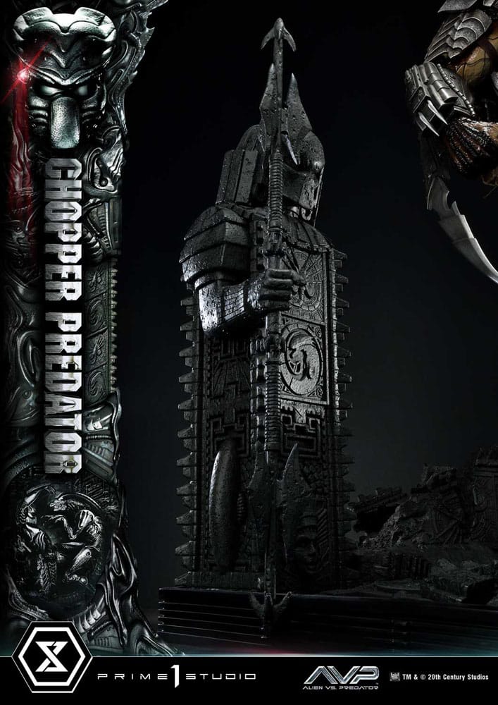 The Alien vs. Predator Museum Masterline Series Statue 1/3 Chopper Predator 103 cm 4580708049311