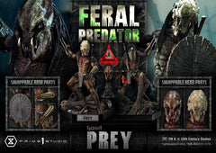 Prey (Movie) Museum Masterline Series Statue 1/3 Feral Predator 89 cm 4582647120724