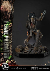 Prey (Movie) Museum Masterline Series Statue 1/3 Feral Predator 89 cm 4582647120724