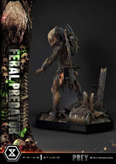 Prey (Movie) Museum Masterline Series Statue 1/3 Feral Predator 89 cm 4582647120724