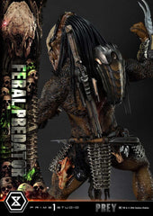 Prey (Movie) Museum Masterline Series Statue 1/3 Feral Predator 89 cm 4582647120724