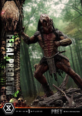 Prey (Movie) Museum Masterline Series Statue 1/3 Feral Predator 89 cm 4582647120724