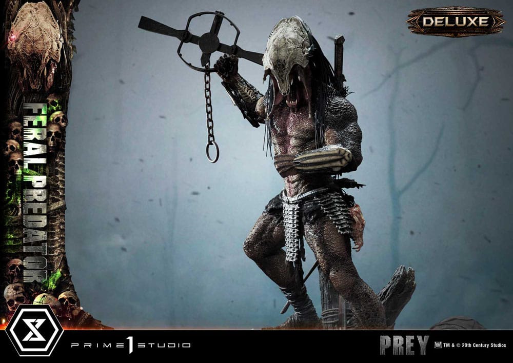 Prey (Movie) Museum Masterline Series Statue 1/3 Feral Predator Deluxe Version 89 cm 4582647120731