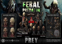 Prey (Movie) Museum Masterline Series Statue 1/3 Feral Predator Deluxe Version 89 cm 4582647120731