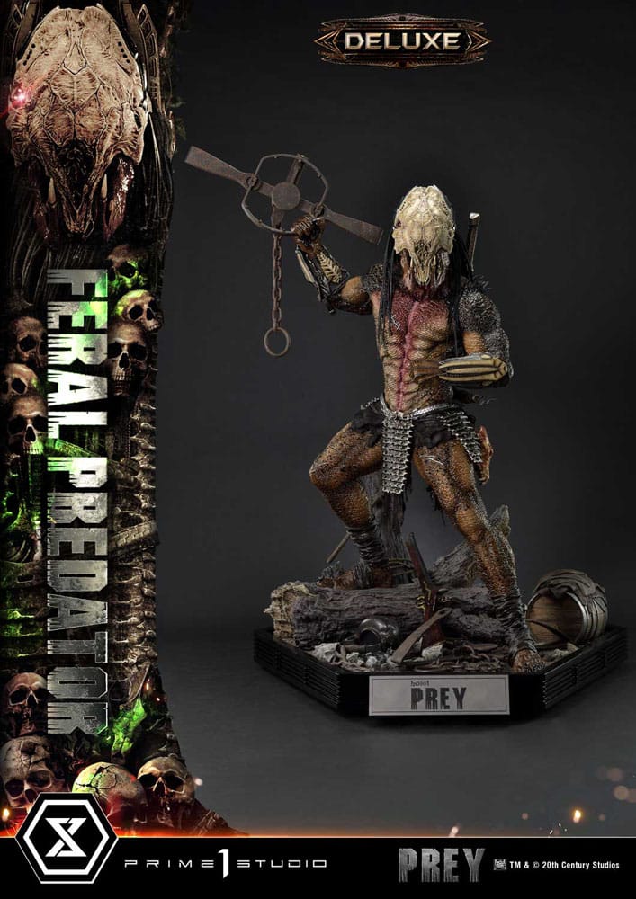 Prey (Movie) Museum Masterline Series Statue 1/3 Feral Predator Deluxe Version 89 cm 4582647120731