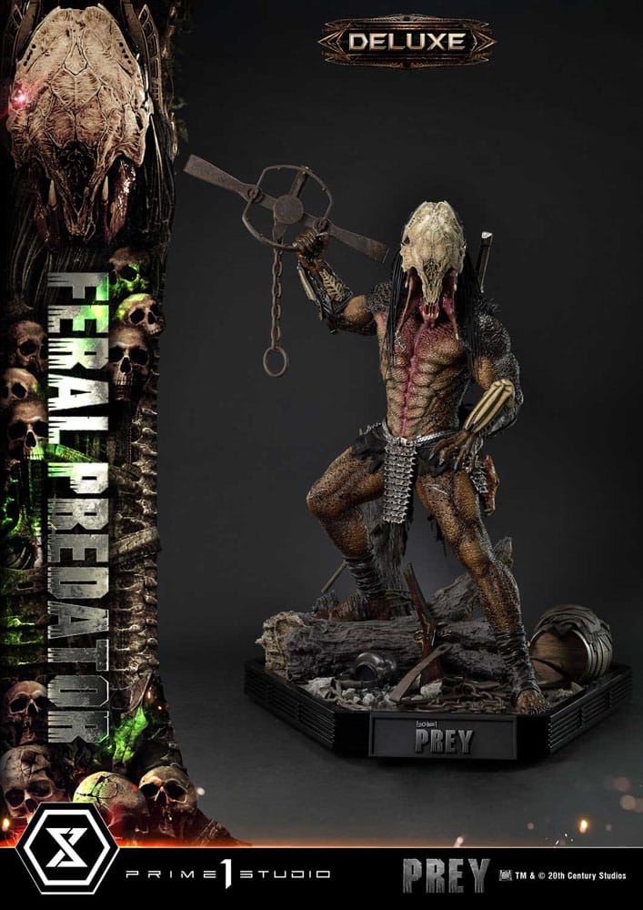 Prey (Movie) Museum Masterline Series Statue 1/3 Feral Predator Deluxe Version 89 cm 4582647120731