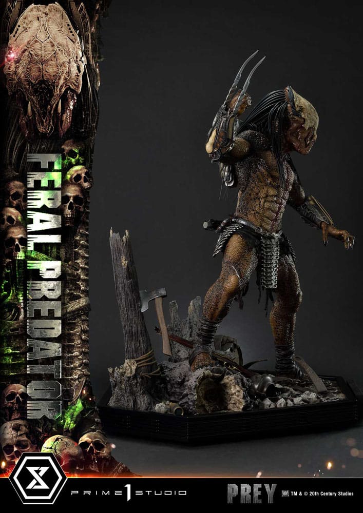 Prey (Movie) Museum Masterline Series Statue 1/3 Feral Predator Deluxe Version 89 cm 4582647120731