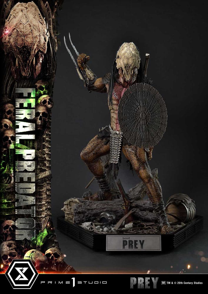 Prey (Movie) Museum Masterline Series Statue 1/3 Feral Predator Deluxe Version 89 cm 4582647120731