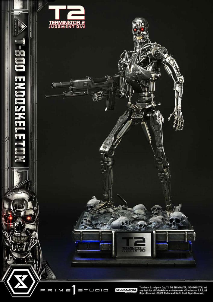 Terminator 2 Museum Masterline Series Statue 1/3 Judgment Day T800 Endoskeleton 74 cm 4580708048338