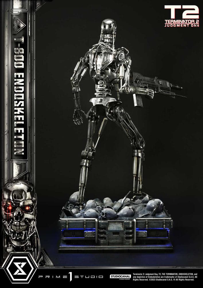 Terminator 2 Museum Masterline Series Statue 1/3 Judgment Day T800 Endoskeleton 74 cm 4580708048338