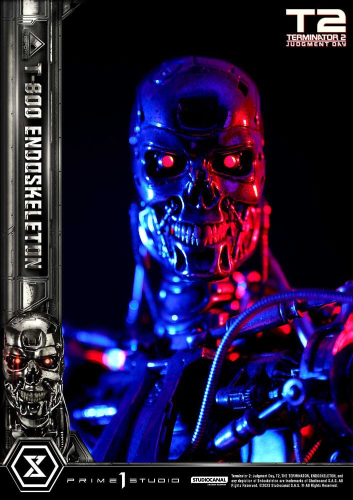 Terminator 2 Museum Masterline Series Statue 1/3 Judgment Day T800 Endoskeleton 74 cm 4580708048338