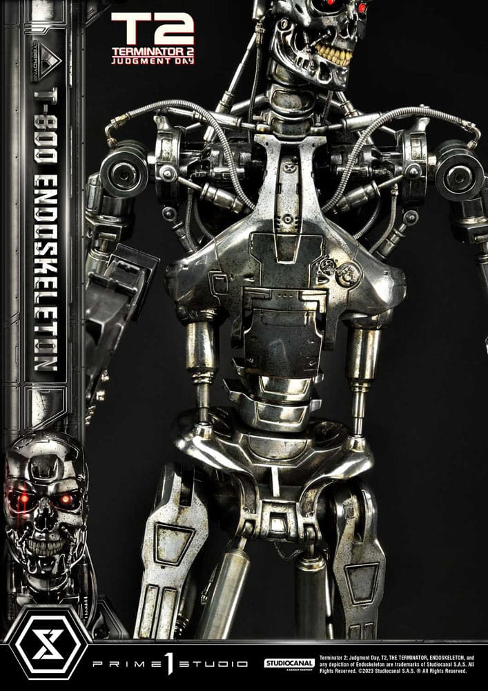 Terminator 2 Museum Masterline Series Statue 1/3 Judgment Day T800 Endoskeleton 74 cm 4580708048338