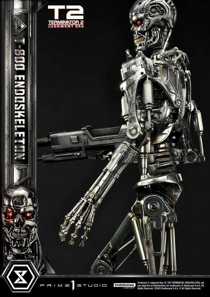 Terminator 2 Museum Masterline Series Statue 1/3 Judgment Day T800 Endoskeleton 74 cm 4580708048338