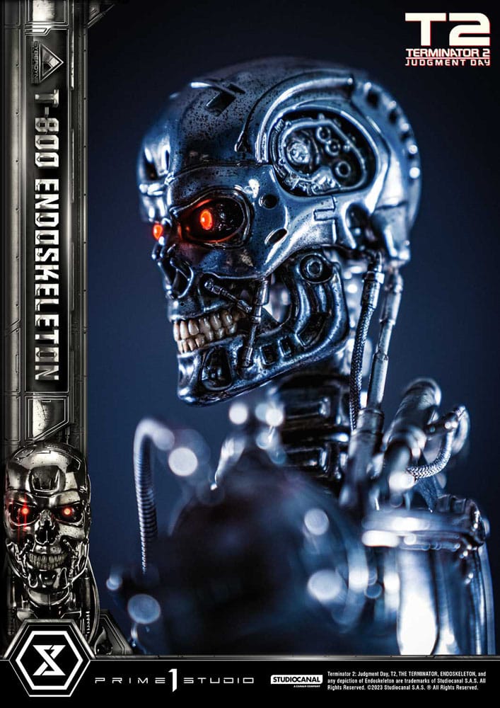 Terminator 2 Museum Masterline Series Statue 1/3 Judgment Day T800 Endoskeleton 74 cm 4580708048338