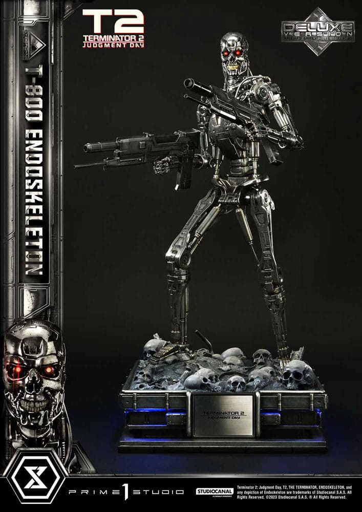 Terminator 2 Museum Masterline Series Statue 1/3 Judgment Day T800 Endoskeleton Deluxe Bonus Version 74 cm 4580708048352