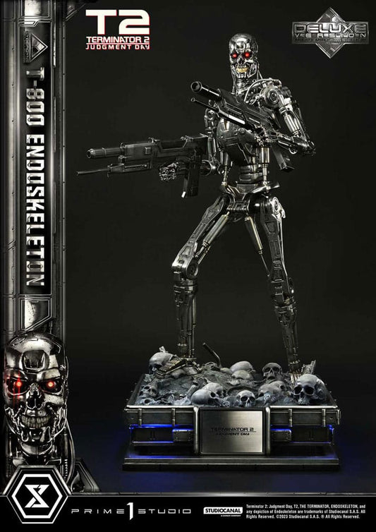 Terminator 2 Museum Masterline Series Statue 1/3 Judgment Day T800 Endoskeleton Deluxe Bonus Version 74 cm 4580708048352