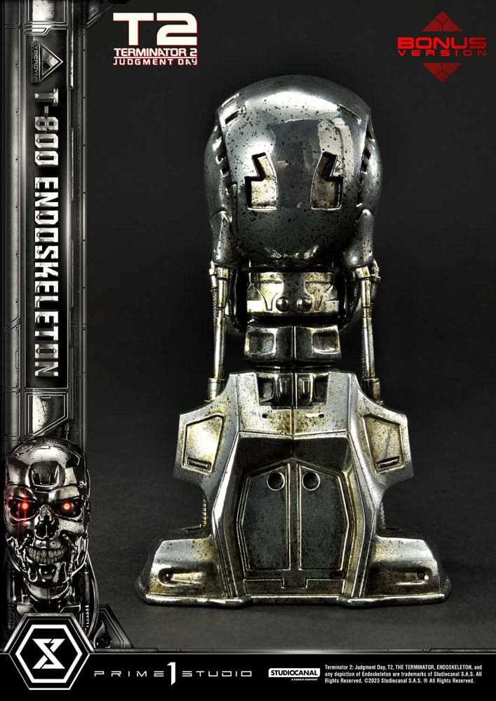 Terminator 2 Museum Masterline Series Statue 1/3 Judgment Day T800 Endoskeleton Deluxe Bonus Version 74 cm 4580708048352