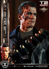 Terminator 2 Museum Masterline Series Statue 1/3 T-800 Final Battle Deluxe Version 75 cm 4580708048673