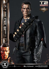 Terminator 2 Museum Masterline Series Statue 1/3 T-800 Final Battle Deluxe Version 75 cm 4580708048673