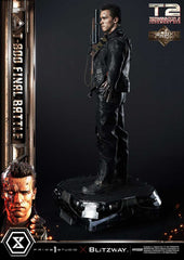 Terminator 2 Museum Masterline Series Statue 1/3 T-800 Final Battle Deluxe Version 75 cm 4580708048673