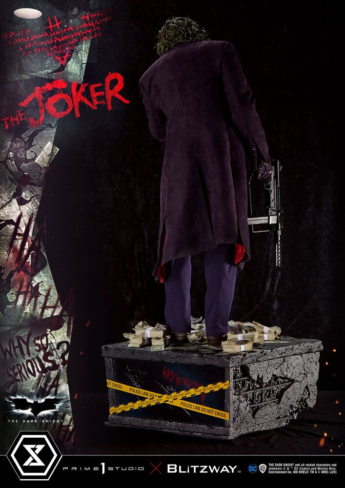 The Dark Knight Statue 1/3 The Joker Bonus Version 72 cm 4582535945781