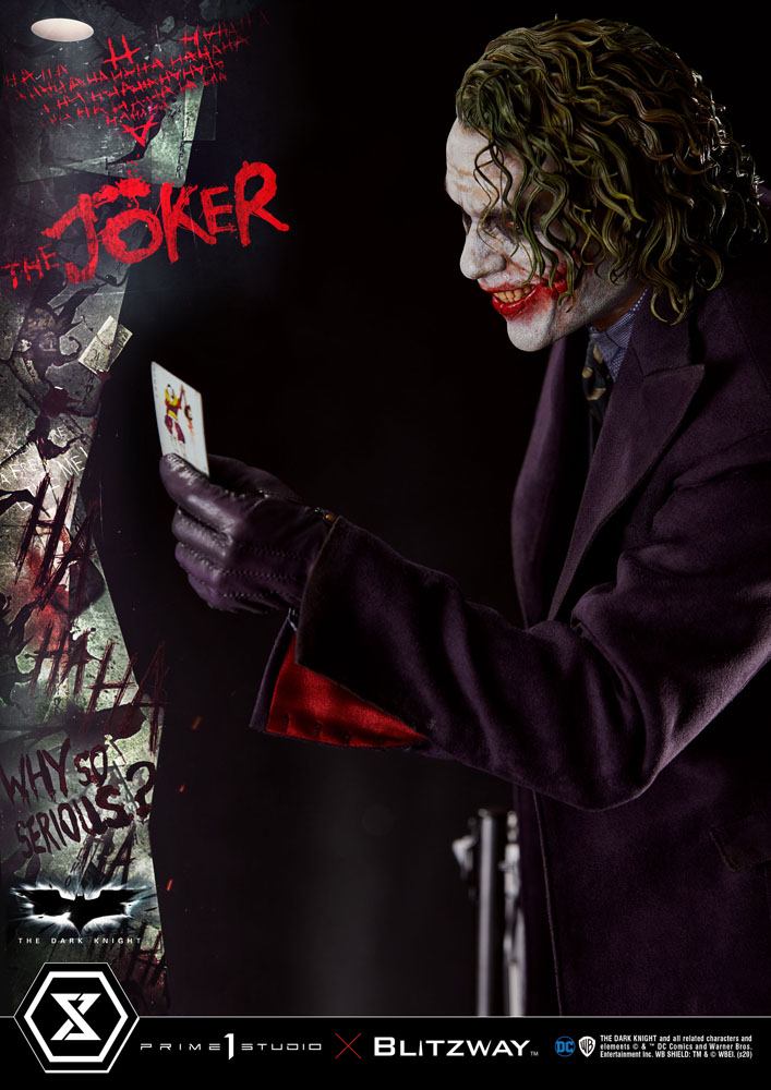 The Dark Knight Statue 1/3 The Joker Bonus Version 72 cm 4582535945781