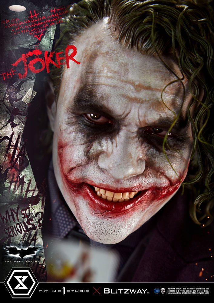 The Dark Knight Statue 1/3 The Joker Bonus Version 72 cm 4582535945781