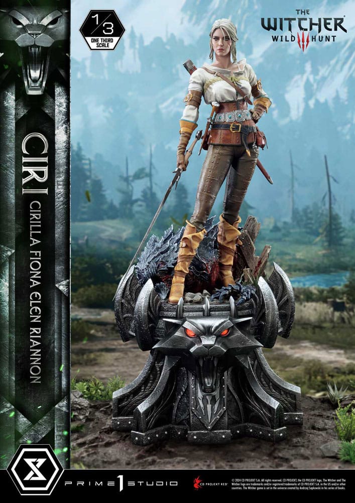 The Witcher 3: Wild Hunt Museum Masterline Statue 1/3 Wild Hunt Ciri Fiona Elen Riannon 81 cm 4582647120458