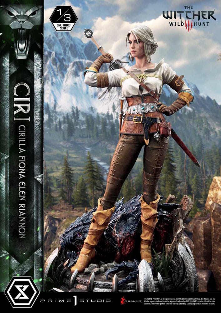 The Witcher 3: Wild Hunt Museum Masterline Statue 1/3 Wild Hunt Ciri Fiona Elen Riannon 81 cm 4582647120458