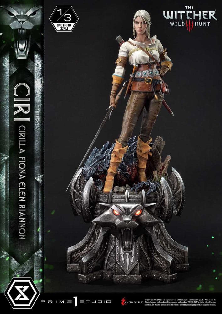 The Witcher 3: Wild Hunt Museum Masterline Statue 1/3 Wild Hunt Ciri Fiona Elen Riannon 81 cm 4582647120458