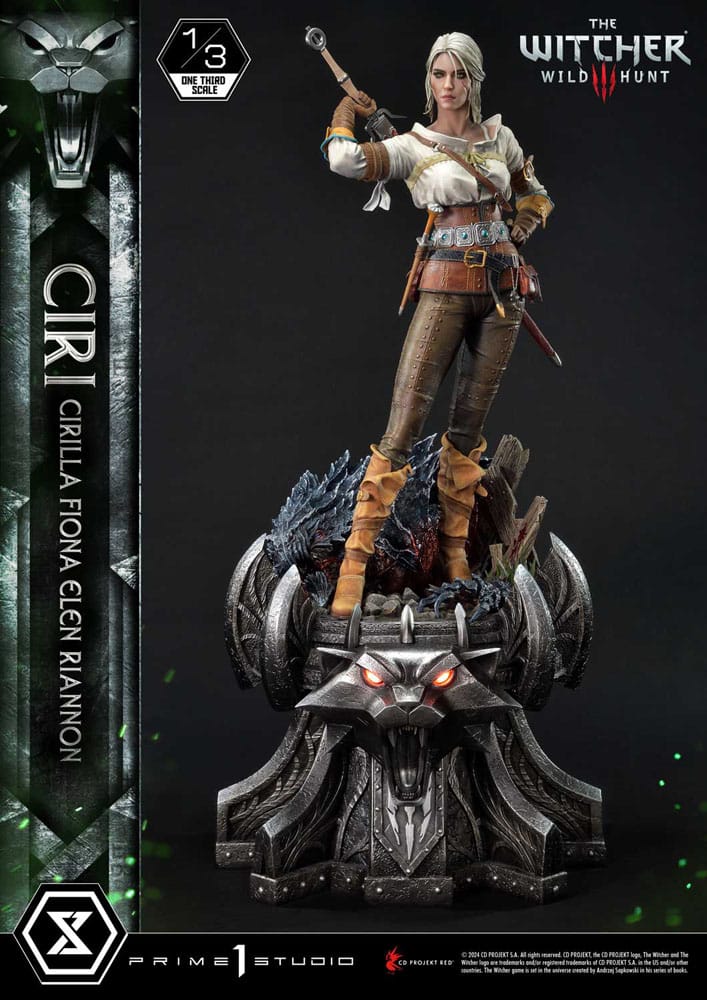 The Witcher 3: Wild Hunt Museum Masterline Statue 1/3 Wild Hunt Ciri Fiona Elen Riannon 81 cm 4582647120458