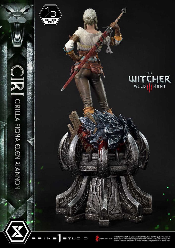 The Witcher 3: Wild Hunt Museum Masterline Statue 1/3 Wild Hunt Ciri Fiona Elen Riannon 81 cm 4582647120458