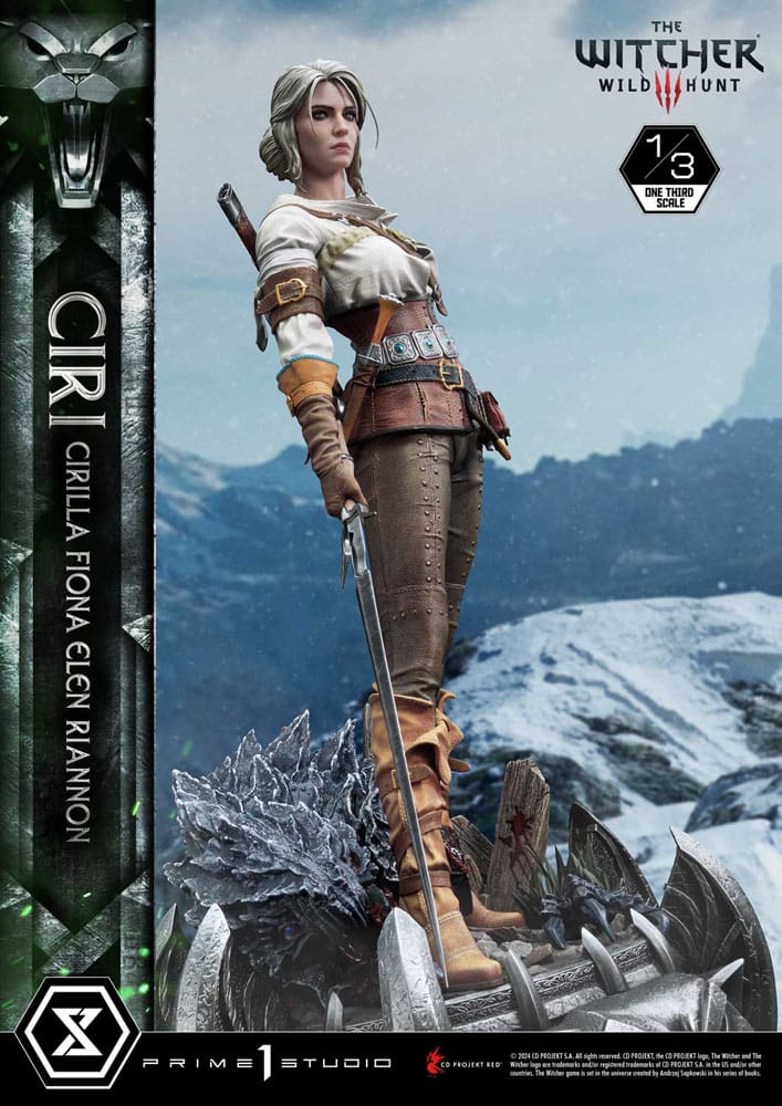 The Witcher 3: Wild Hunt Museum Masterline Statue 1/3 Wild Hunt Ciri Fiona Elen Riannon 81 cm 4582647120458