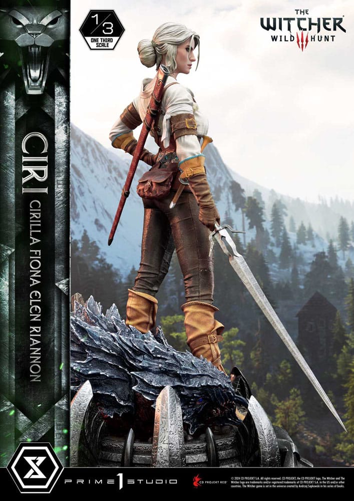 The Witcher 3: Wild Hunt Museum Masterline Statue 1/3 Wild Hunt Ciri Fiona Elen Riannon 81 cm 4582647120458