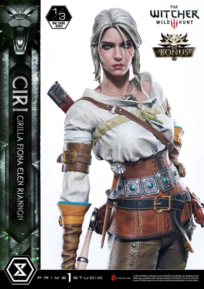 The Witcher 3: Wild Hunt Museum Masterline Statue 1/3 Wild Hunt Ciri Fiona Elen Riannon Bonus Version 81 cm 4582647120465