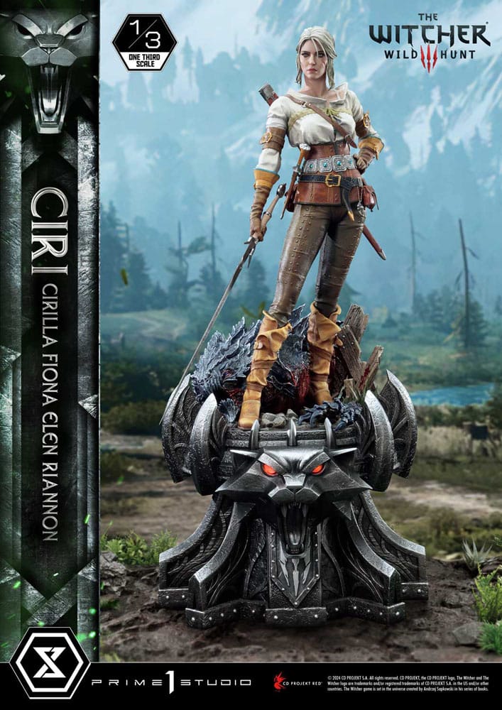 The Witcher 3: Wild Hunt Museum Masterline Statue 1/3 Wild Hunt Ciri Fiona Elen Riannon Bonus Version 81 cm 4582647120465