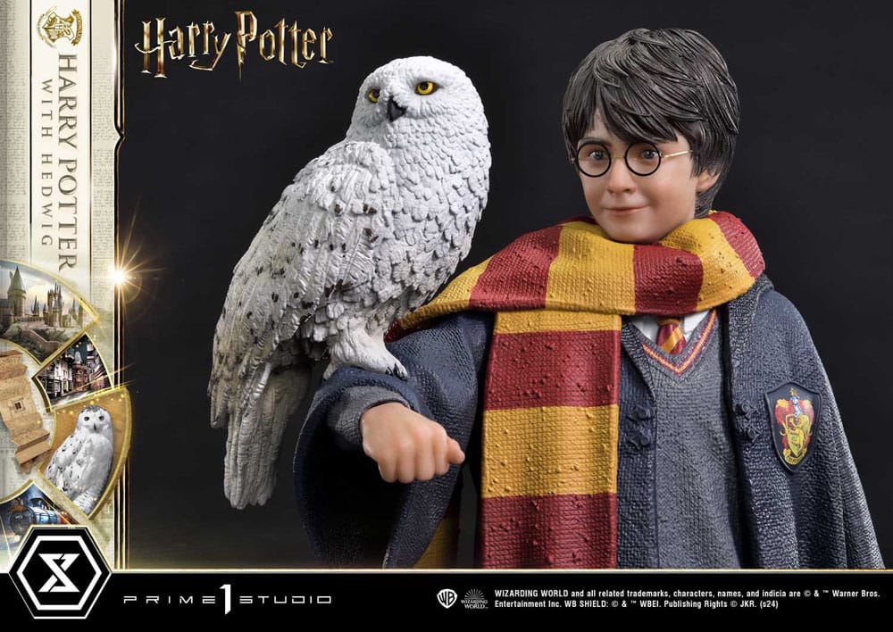 Harry Potter Prime Collectibles Statue 1/6 Harry Potter with Hedwig 28 cm 4580708049076