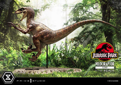 Jurassic Park Prime Collectibles Statue 1/10 Velociraptor Jump 21 cm 4580708048758