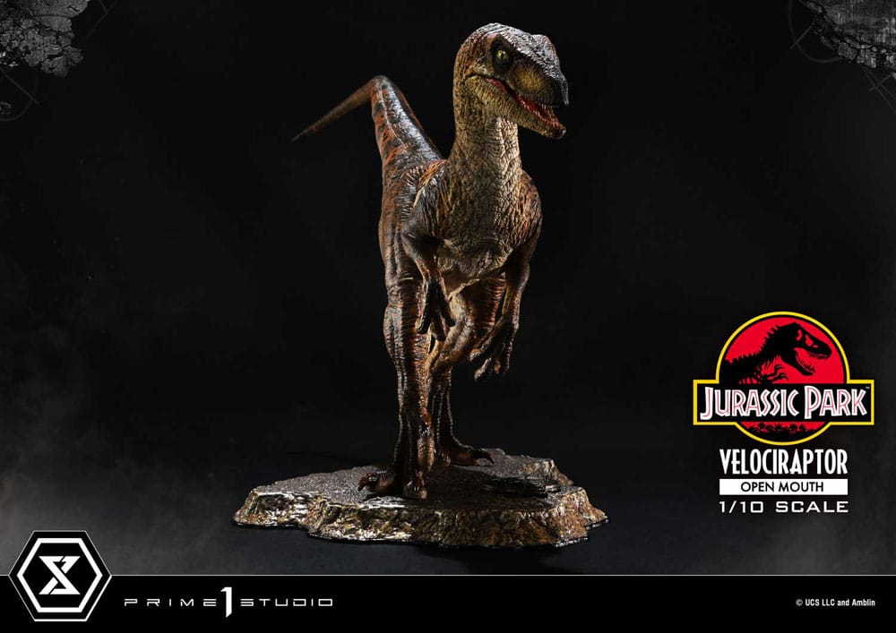 Jurassic Park Prime Collectibles Statue 1/10 Velociraptor Open Mouth 19 cm 4580708049328