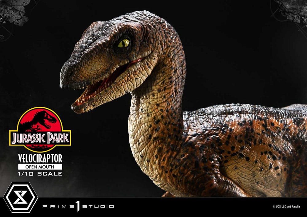 Jurassic Park Prime Collectibles Statue 1/10 Velociraptor Open Mouth 19 cm 4580708049328