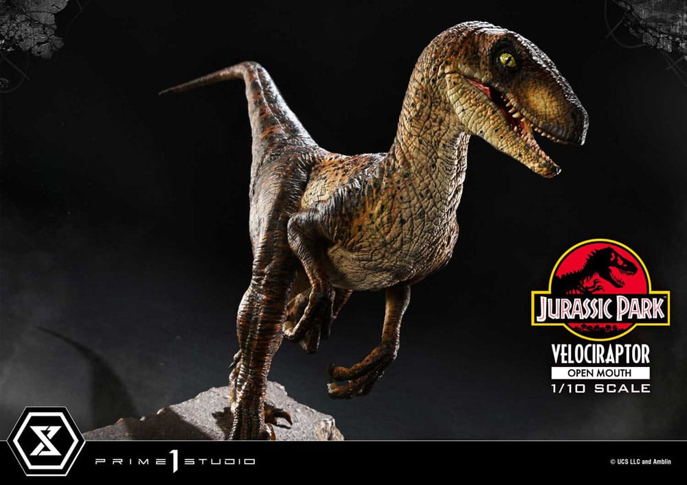 Jurassic Park Prime Collectibles Statue 1/10 Velociraptor Open Mouth 19 cm 4580708049328