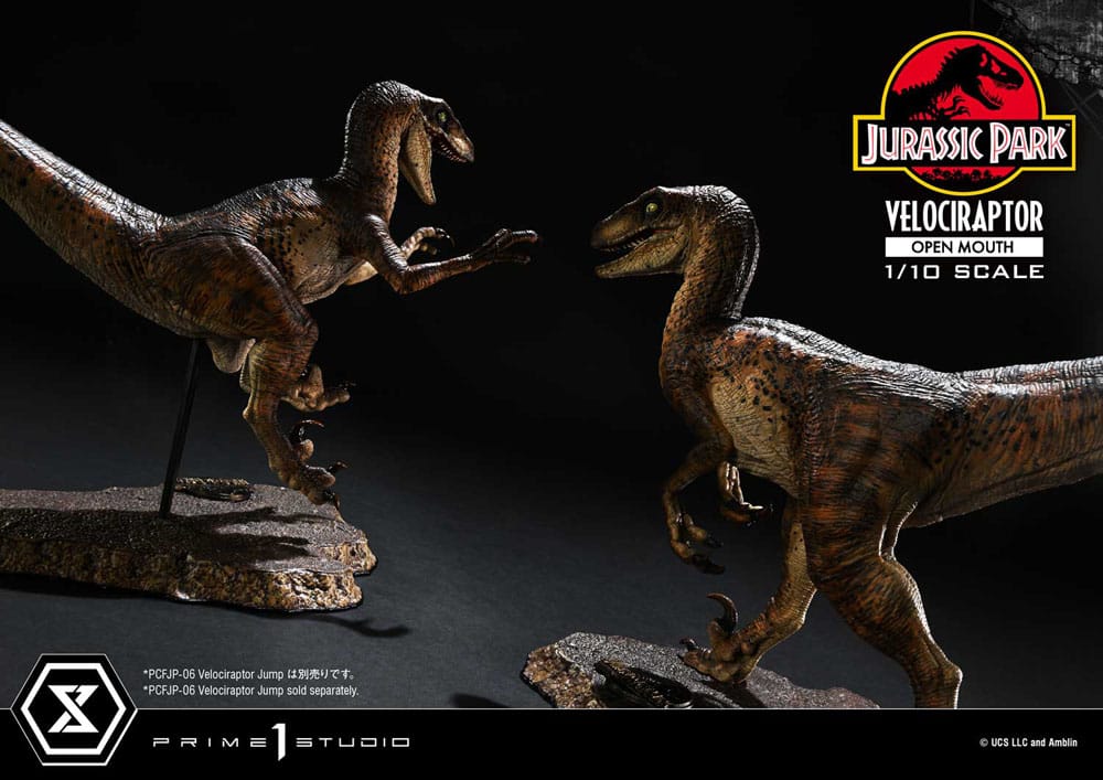 Jurassic Park Prime Collectibles Statue 1/10 Velociraptor Open Mouth 19 cm 4580708049328